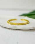 fake diamonds strus free size bracelet