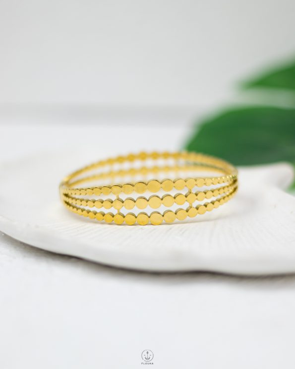 three layers ball bracelet