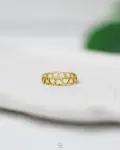 many hearts gold ring