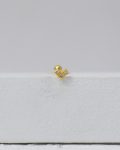 gold strus heart piercing