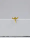 gold angel piercing