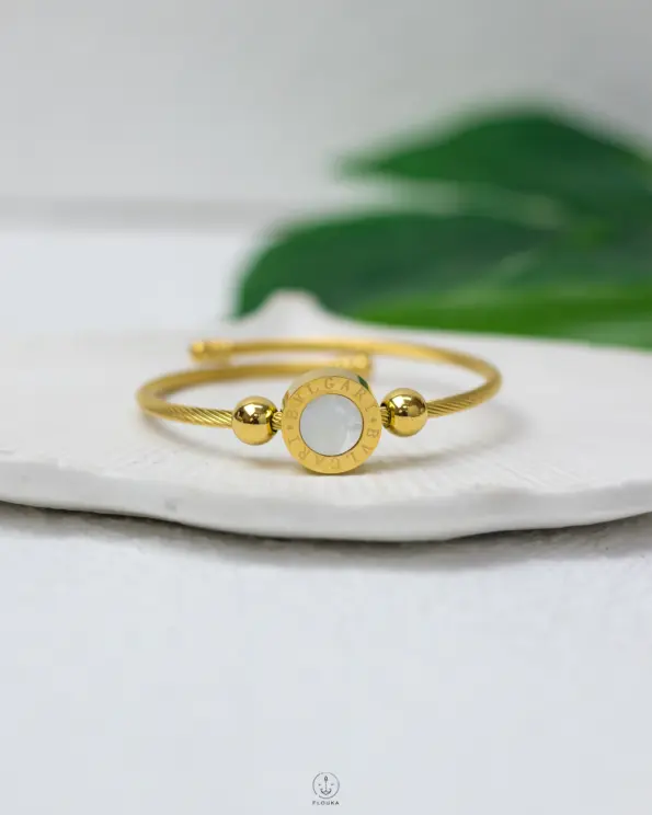 white bulgari bracelet