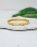 straus basic gold bracelet