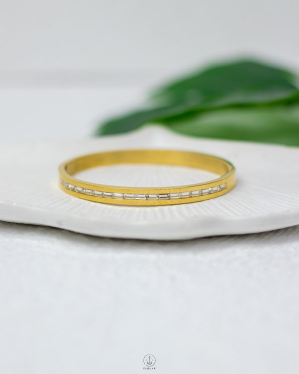 straus basic gold bracelet