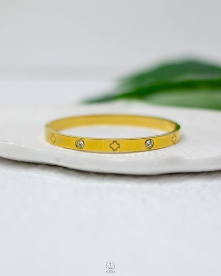 vancleef straus gold bracelet