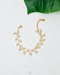 white fake peral bracelet