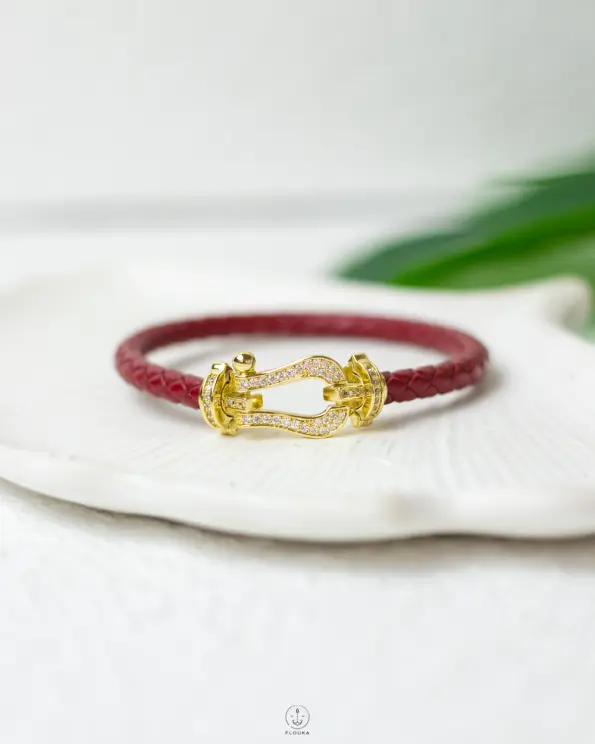 dark red color bangle