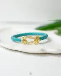 baby blue color bangle