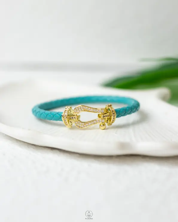 baby blue color bangle