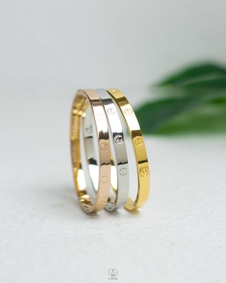 silver cartier bracelet