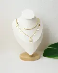 snake and many hearts basic resin heart