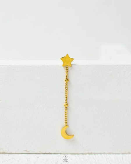 star & cresent set earrings