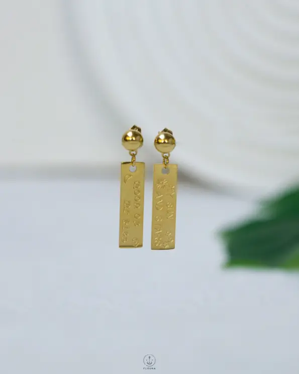 My sun My moon earings