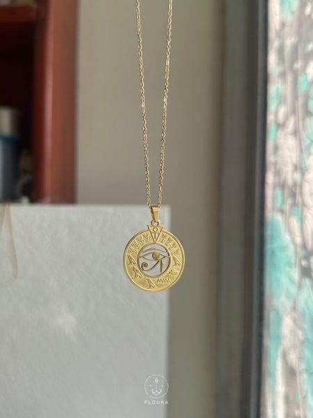 HOURAS eye pallet pharpnic necklace