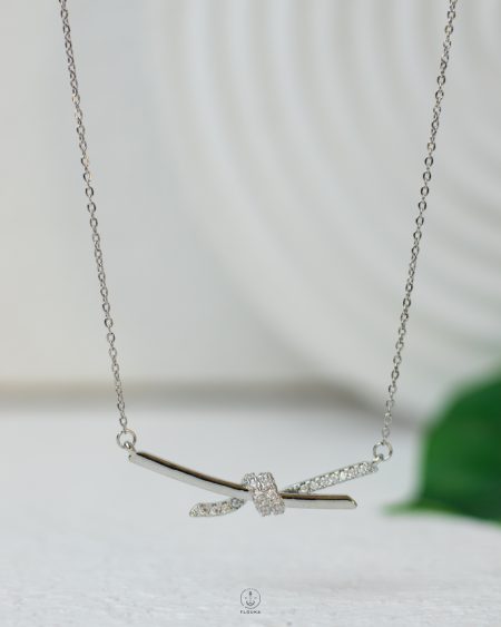 silver straus necklace