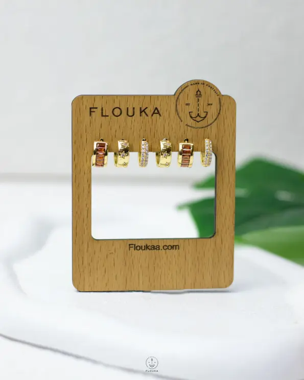 fancy earing set