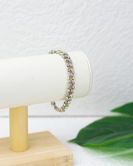 silver chain bracelet