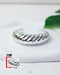 CCB SILVER croissant bracelet