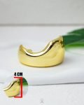 CCB sea wave gold bracelet