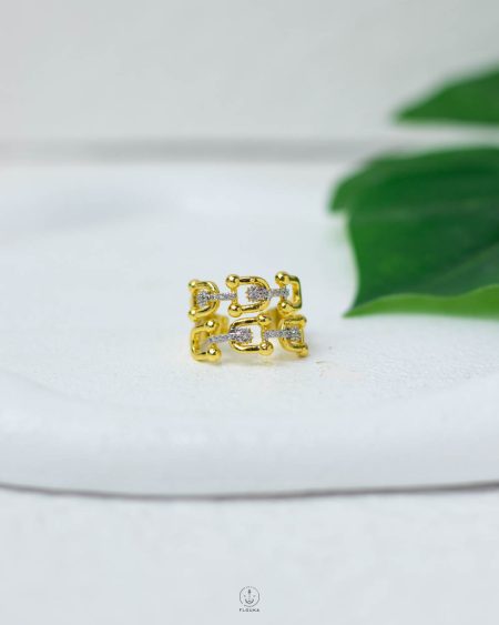 double layers tiffany straus ring