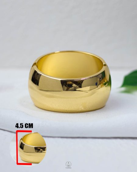 gold chanky pump bangel