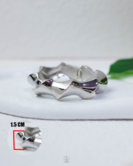easy open silver star chanky bangel
