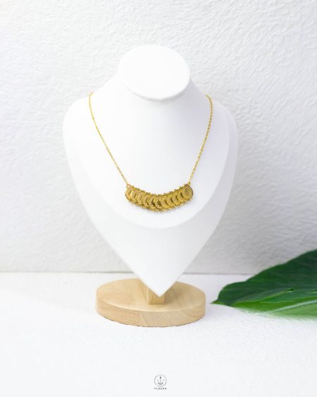 11coin gold necklace