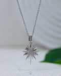 silver spacestar necklace