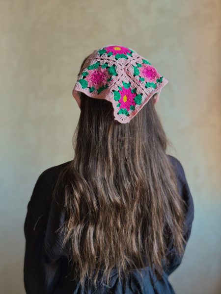 PINK&GREEN SCARF
