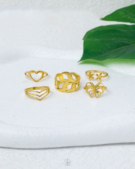 set gold ring