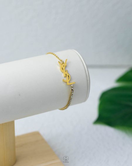 LSV white straus bracelet