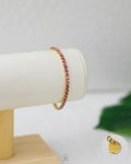 3mm pink tennis bracelet
