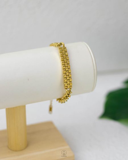 8mm rolex gold chain bracelet