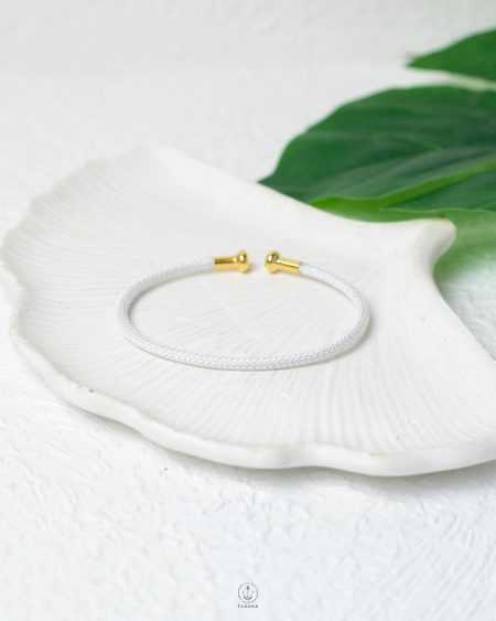 WHITE BANGLE