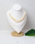 free size summer Beige seashell necklace