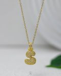 litter S gold strus necklace
