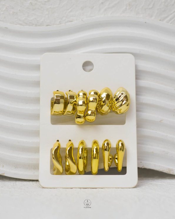 CCB gole earing set