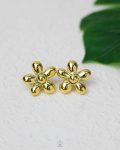 CCB gole rose earing