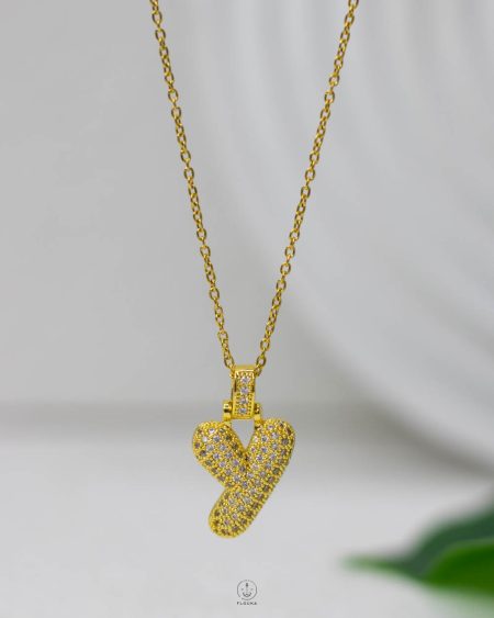 litter y gold strus necklace
