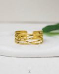 mix gold layer bracelet