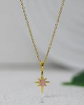 mix gold & pink space star