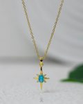 mix gold & Turquoise space star
