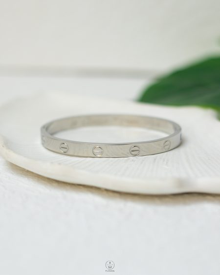 silver cartier bracelet