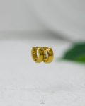 basic gold earring