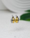 mix gold & silver earring