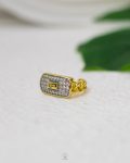 free size gold monaco ring