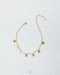 many gold rose ankelet
