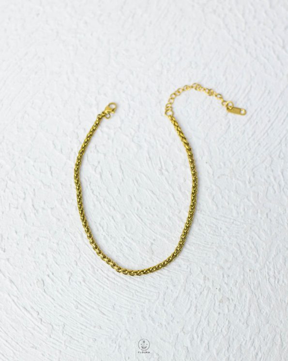 gold ankelet