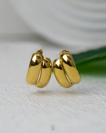 double pump earring