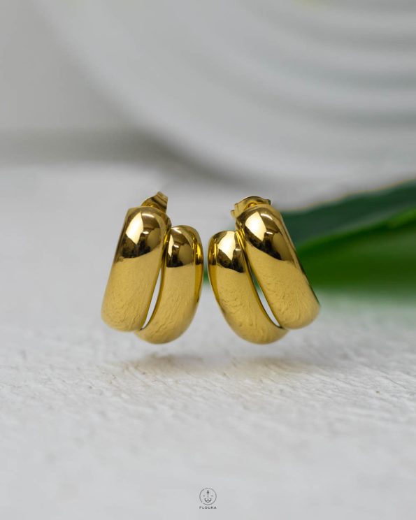 double pump earring